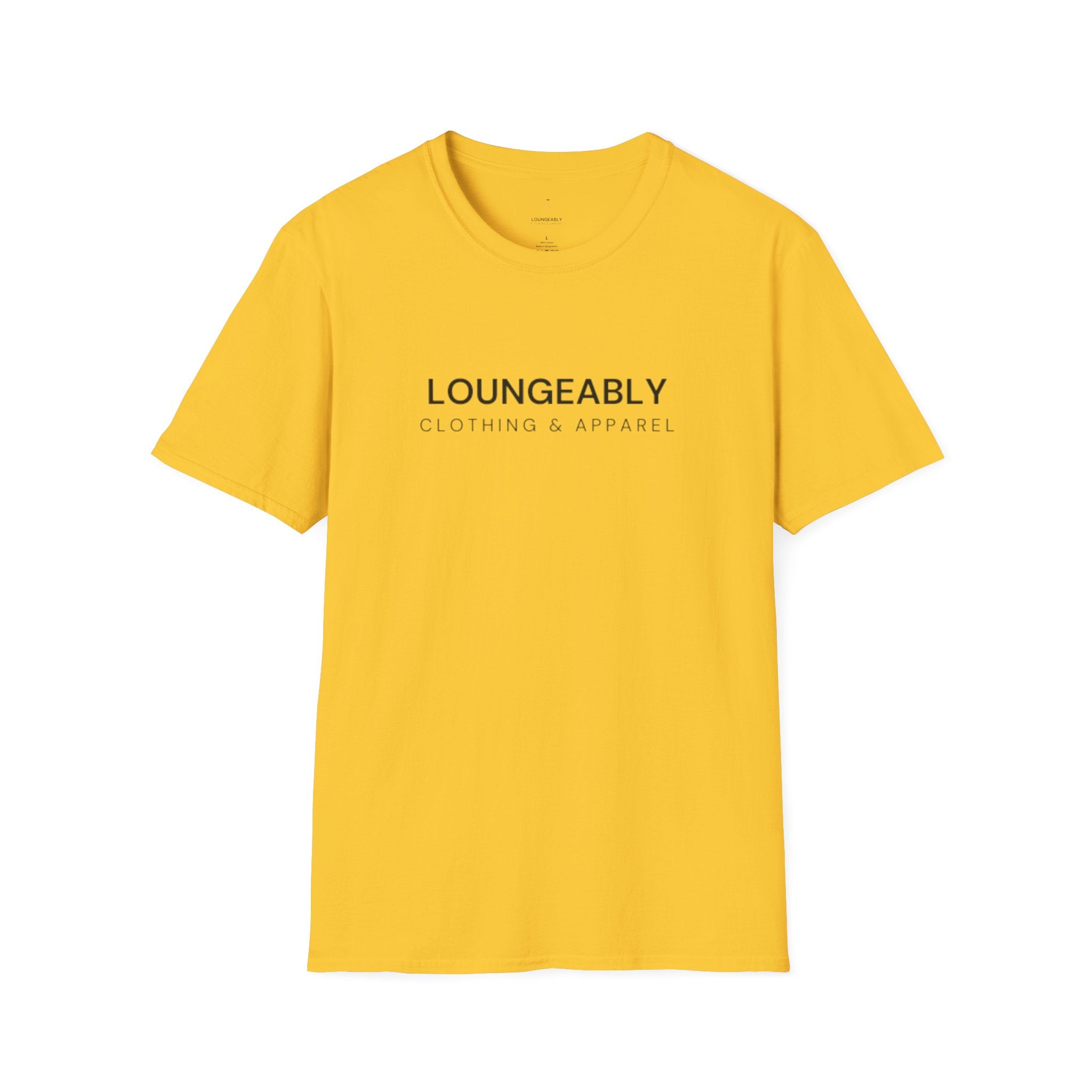 Loungeably Everyday T-Shirt — Minimal Globe & Plane Graphic Tee