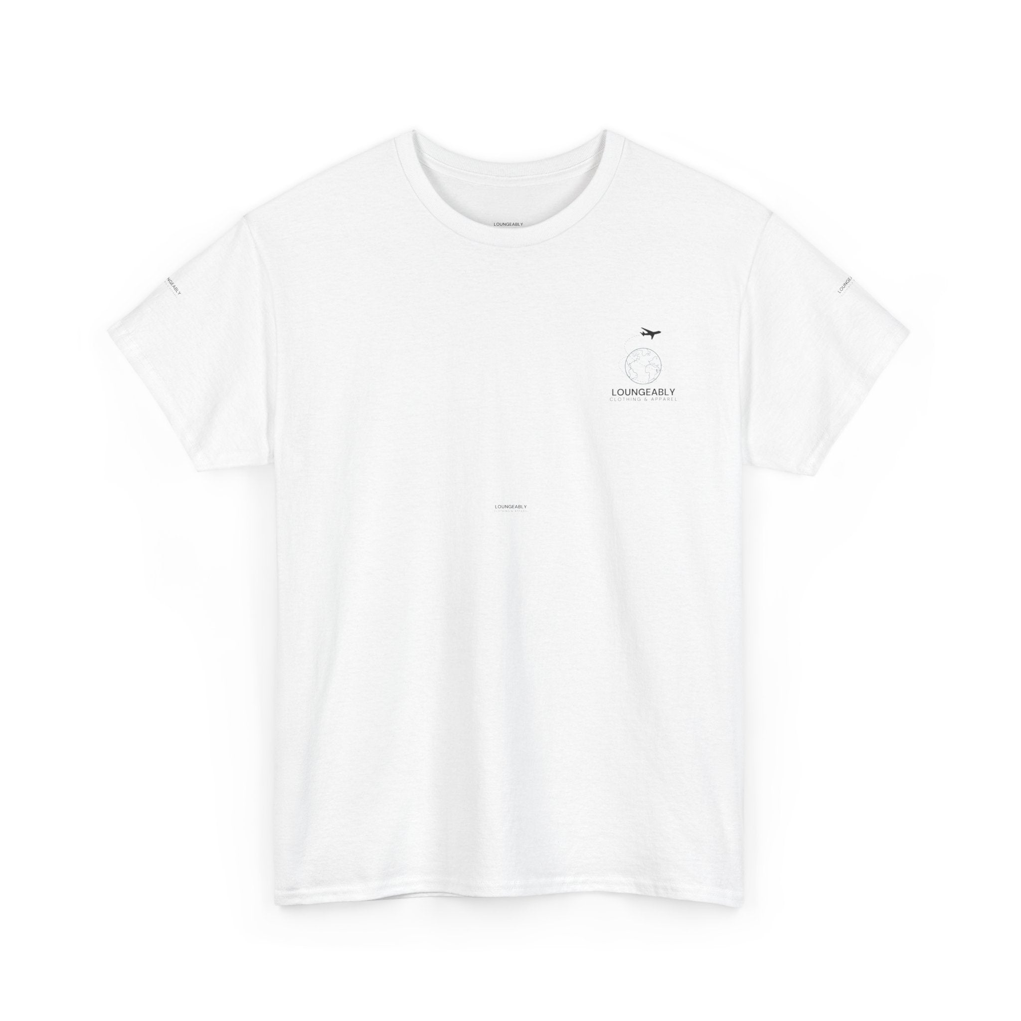 Loungeably Minimalist Tee — Relaxed Minimal Graphic T-Shirt